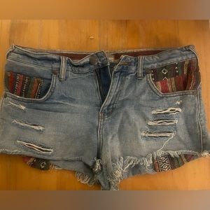Free people shorts. Size 28